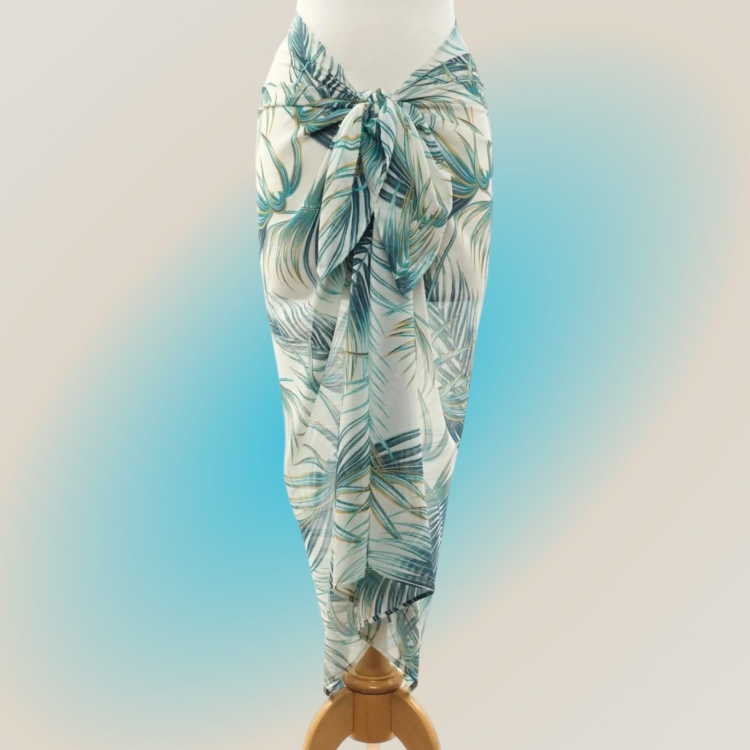 Maui Resort Sarong Scarf Artisan Designer