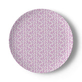 Handmade Set of Lilac Ivy Manor Bone China Plates (Set of 2, 4 or 8)