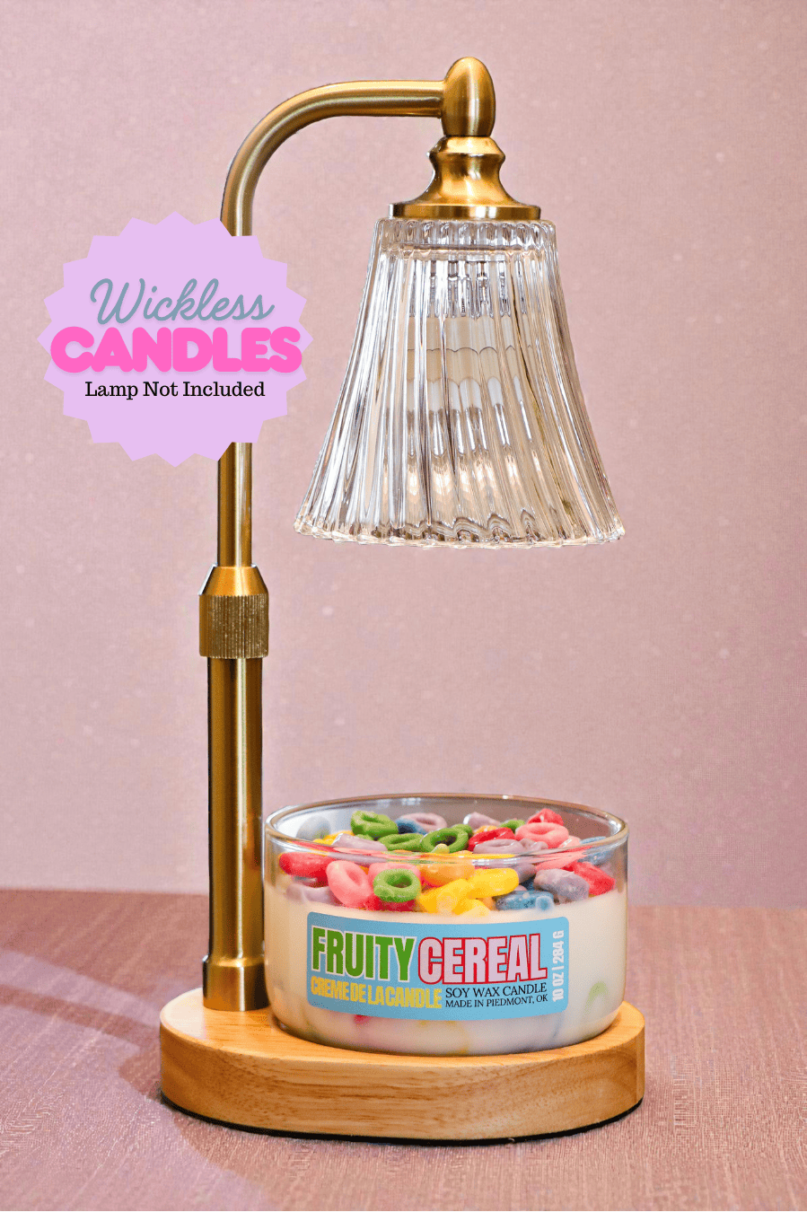 Handmade Fruity Cereal 9 oz | Wickless Dessert Candle