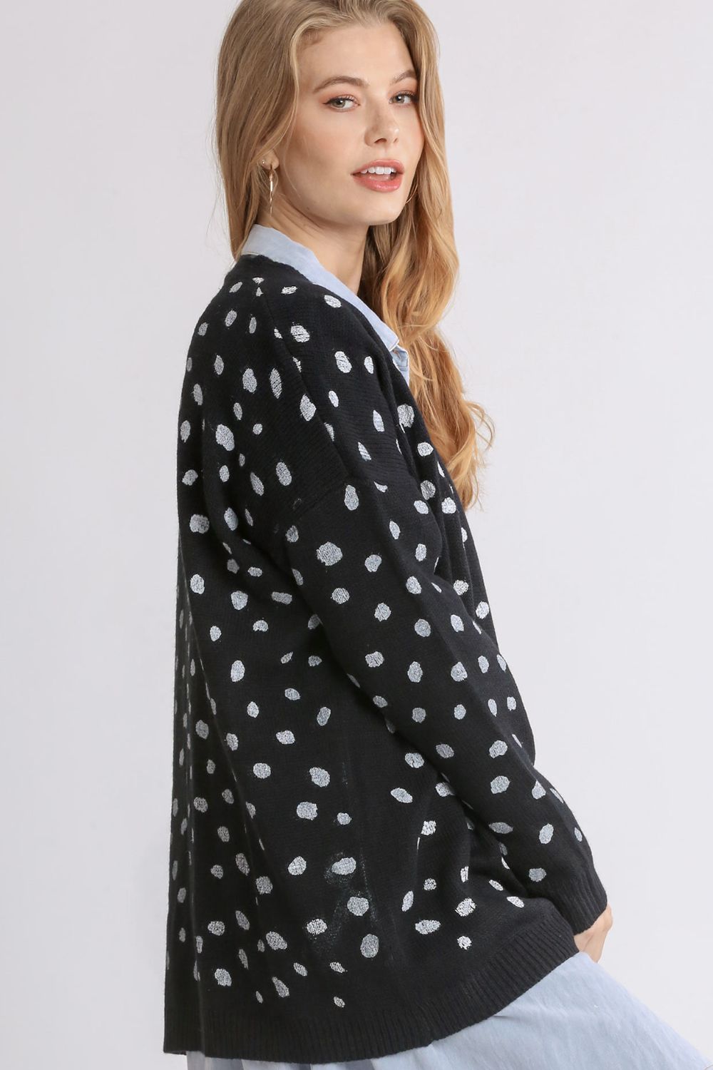 Polka Dot Cardigan