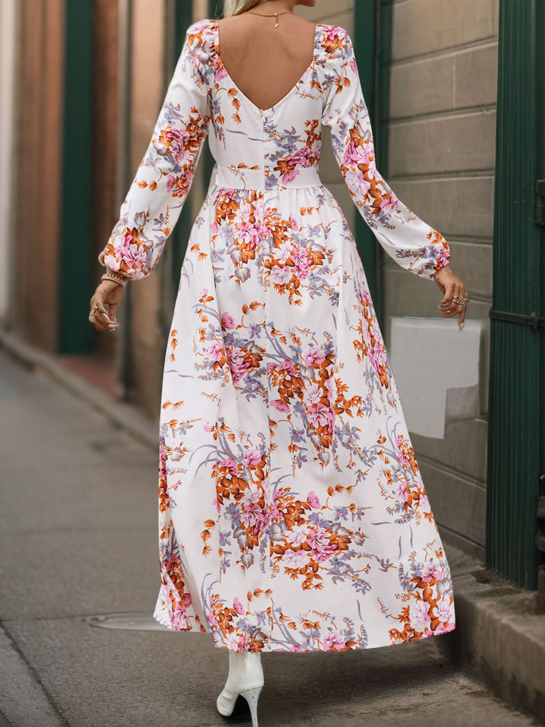 Long Sleeve Maxi Dress