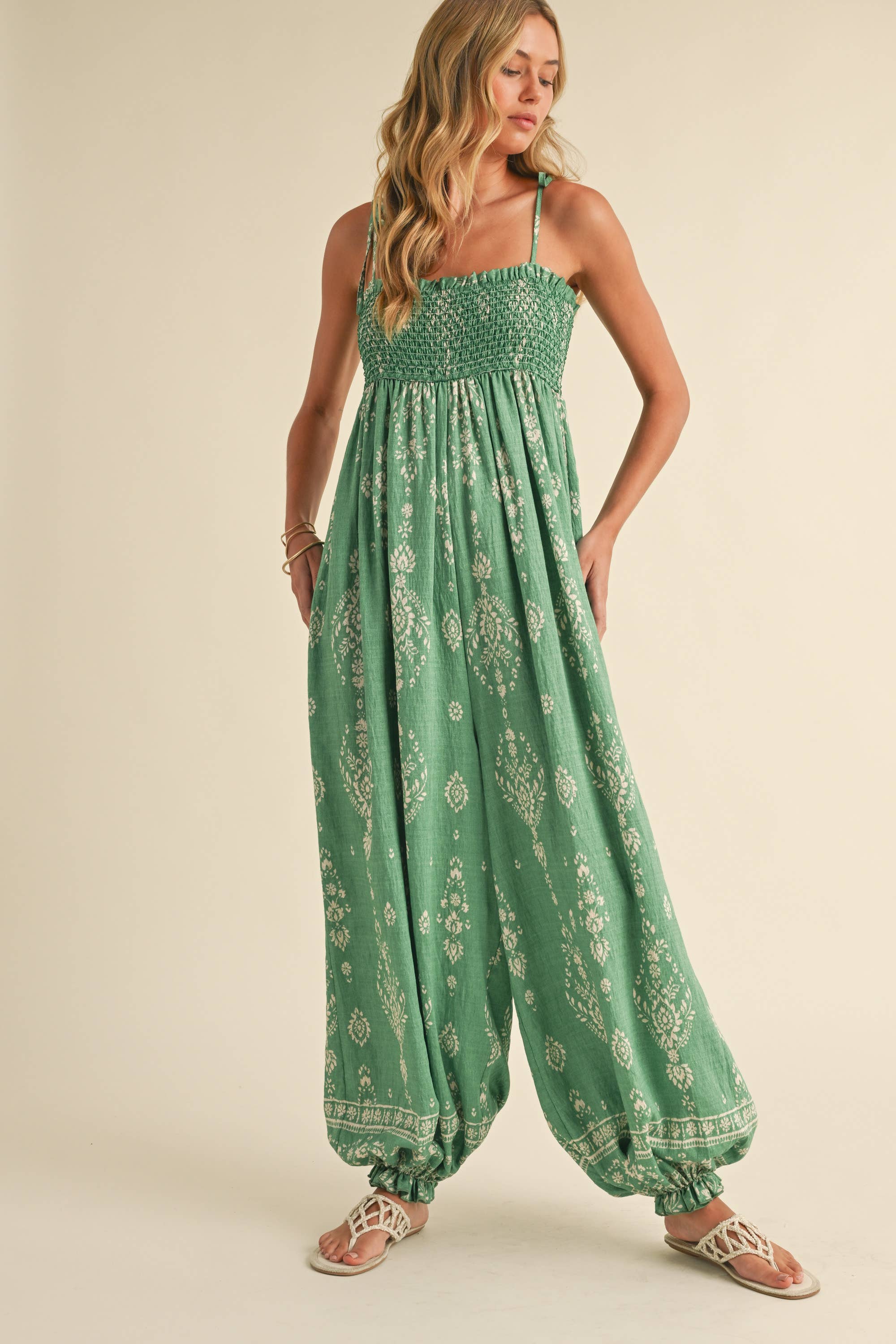 Wildflower Dreams Balloon Jumpsuit