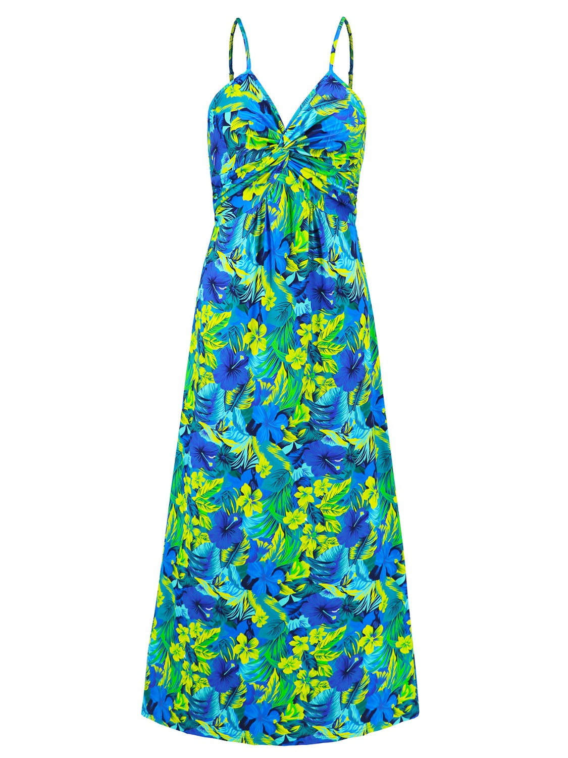 Tropical Vacation Maxi Resort Dress