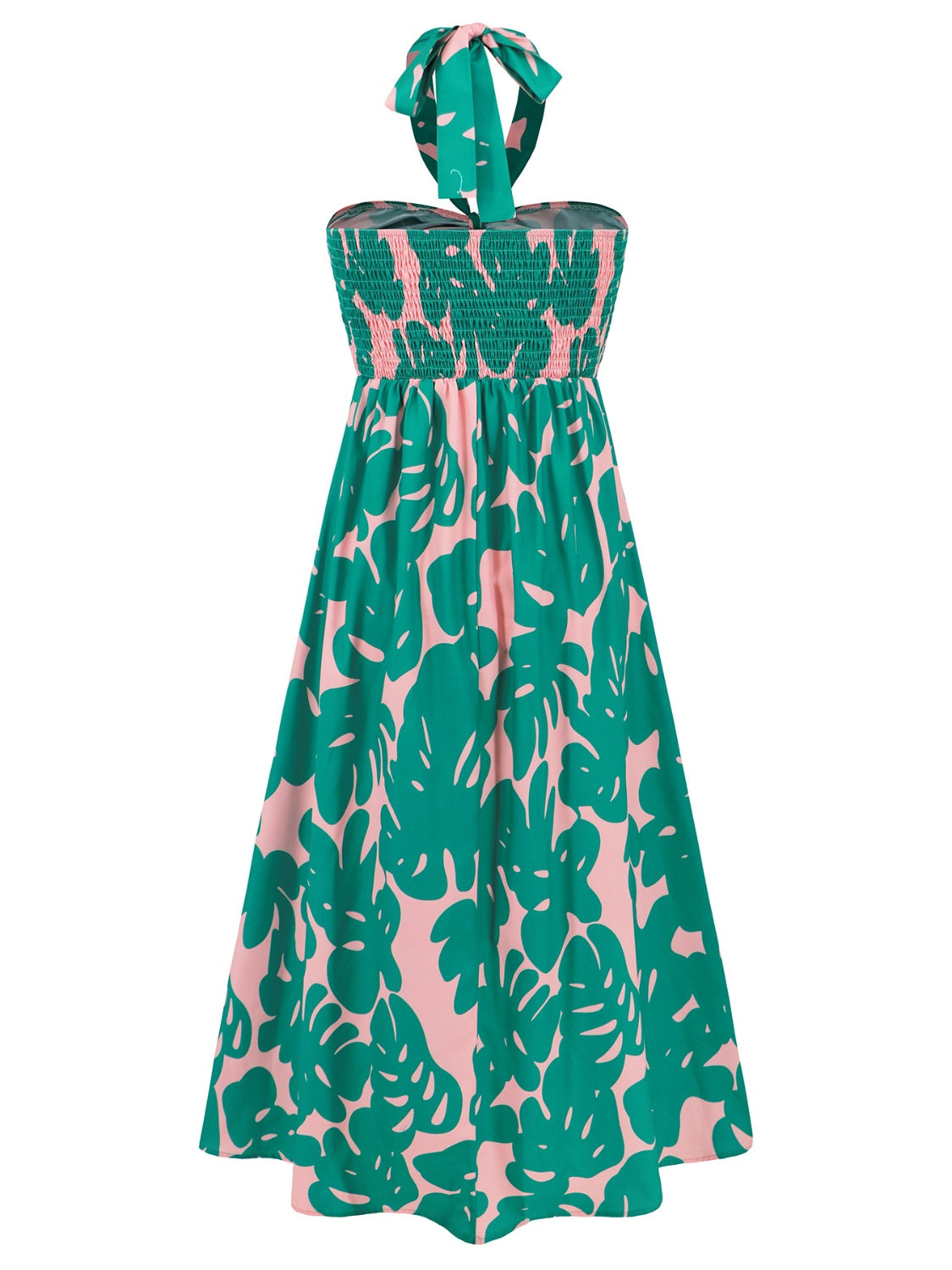 Tropical Midi Vacation Dress