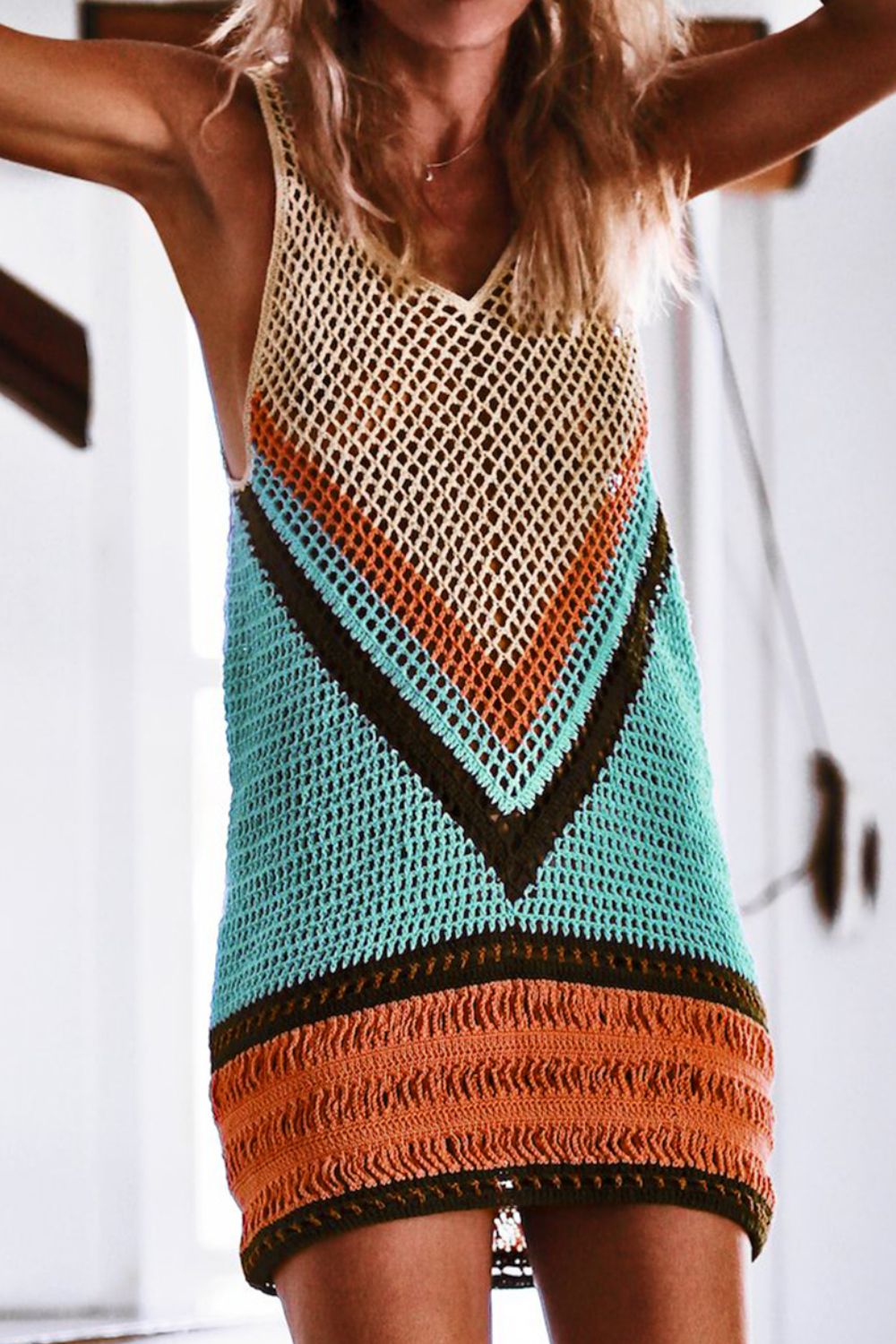 Tank Knit Beach or Pool Cover Up