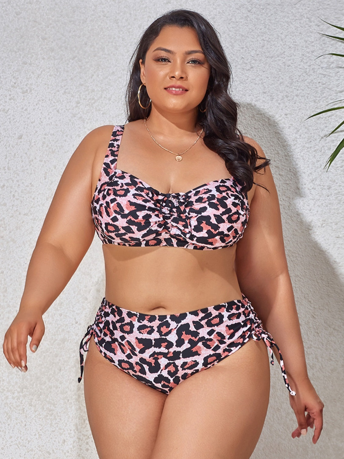 Plus Size Wide Strap Bikini