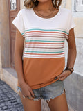 Women's Striped Summer T-Shirt