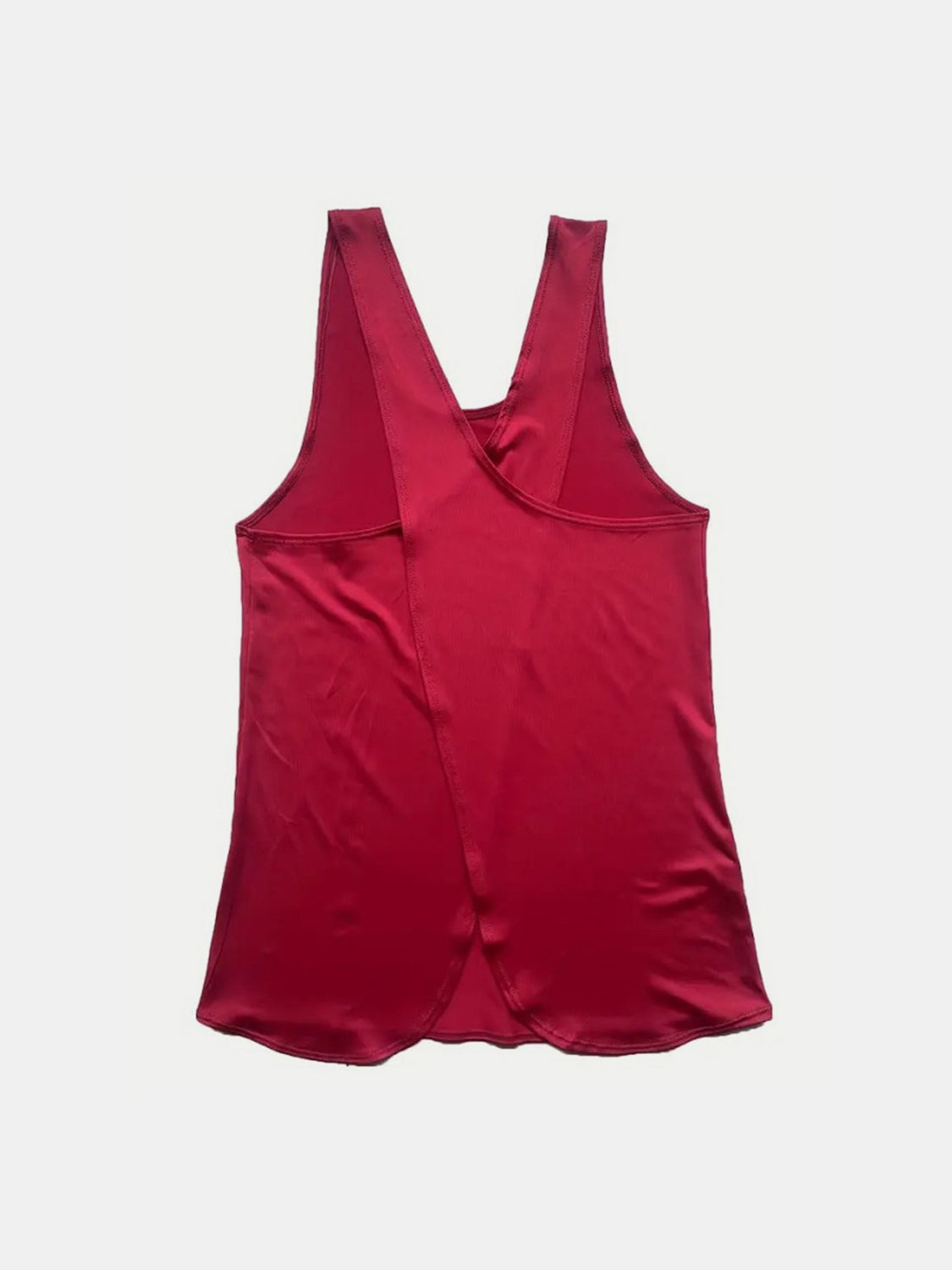 Crisscross Scoop Neck Active Yoga Tank