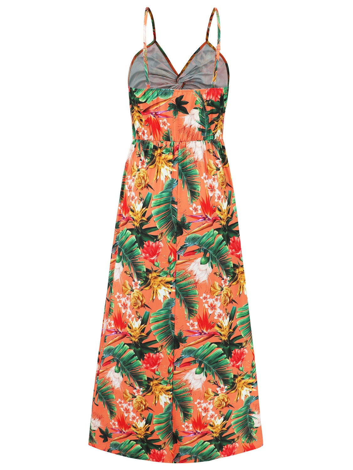 Tropical Vacation Maxi Resort Dress