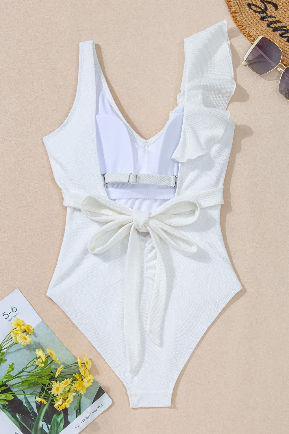 Elegant One-Piece Resort Swimwear