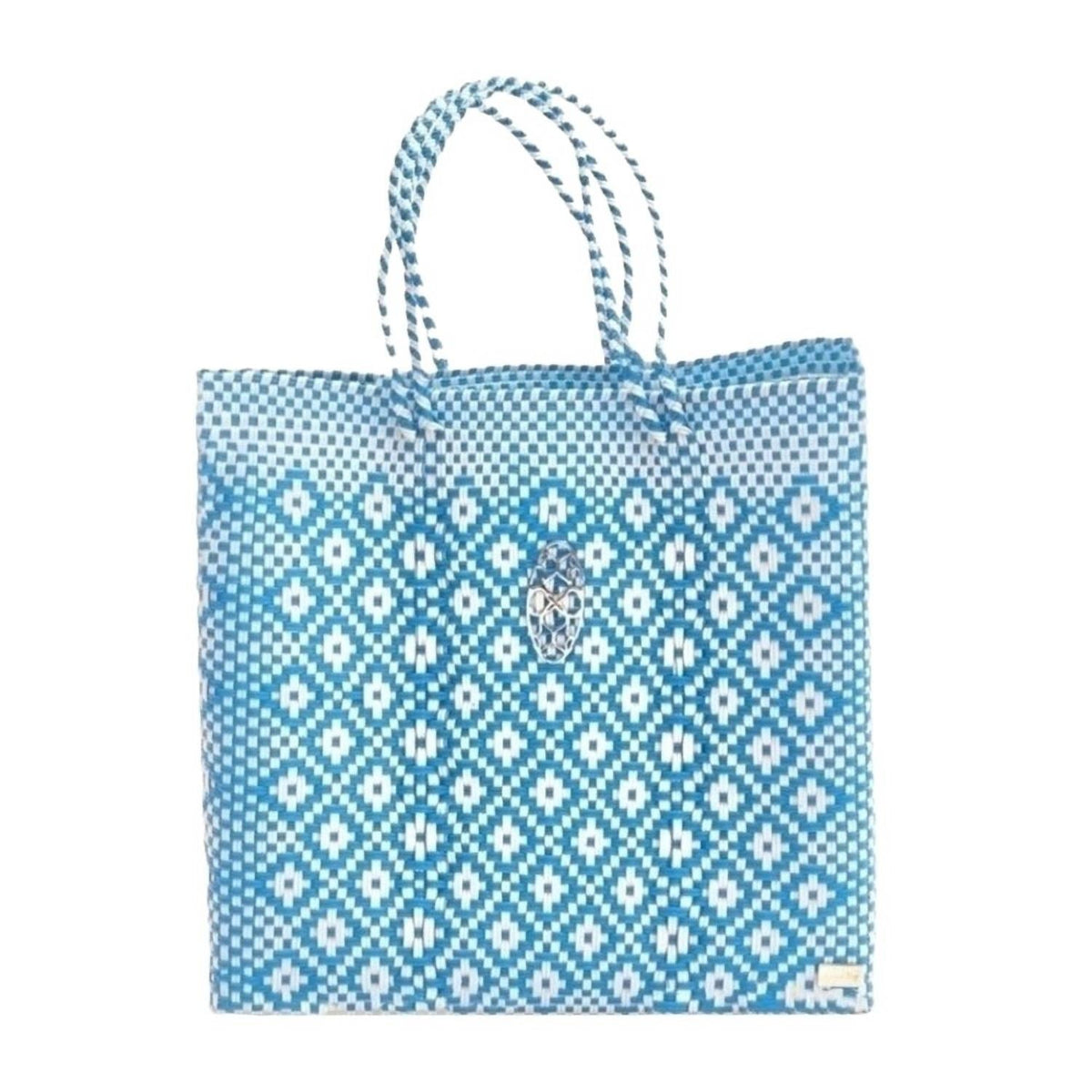 Women's Medium Handmade Aztec Regular Strap Tote Bag