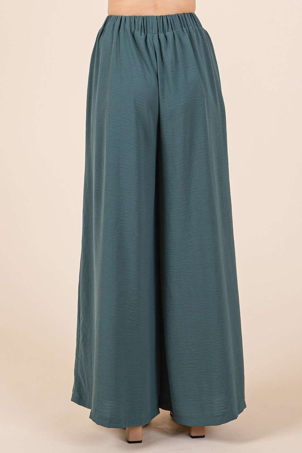 Pleated Wide Leg Resort Pants