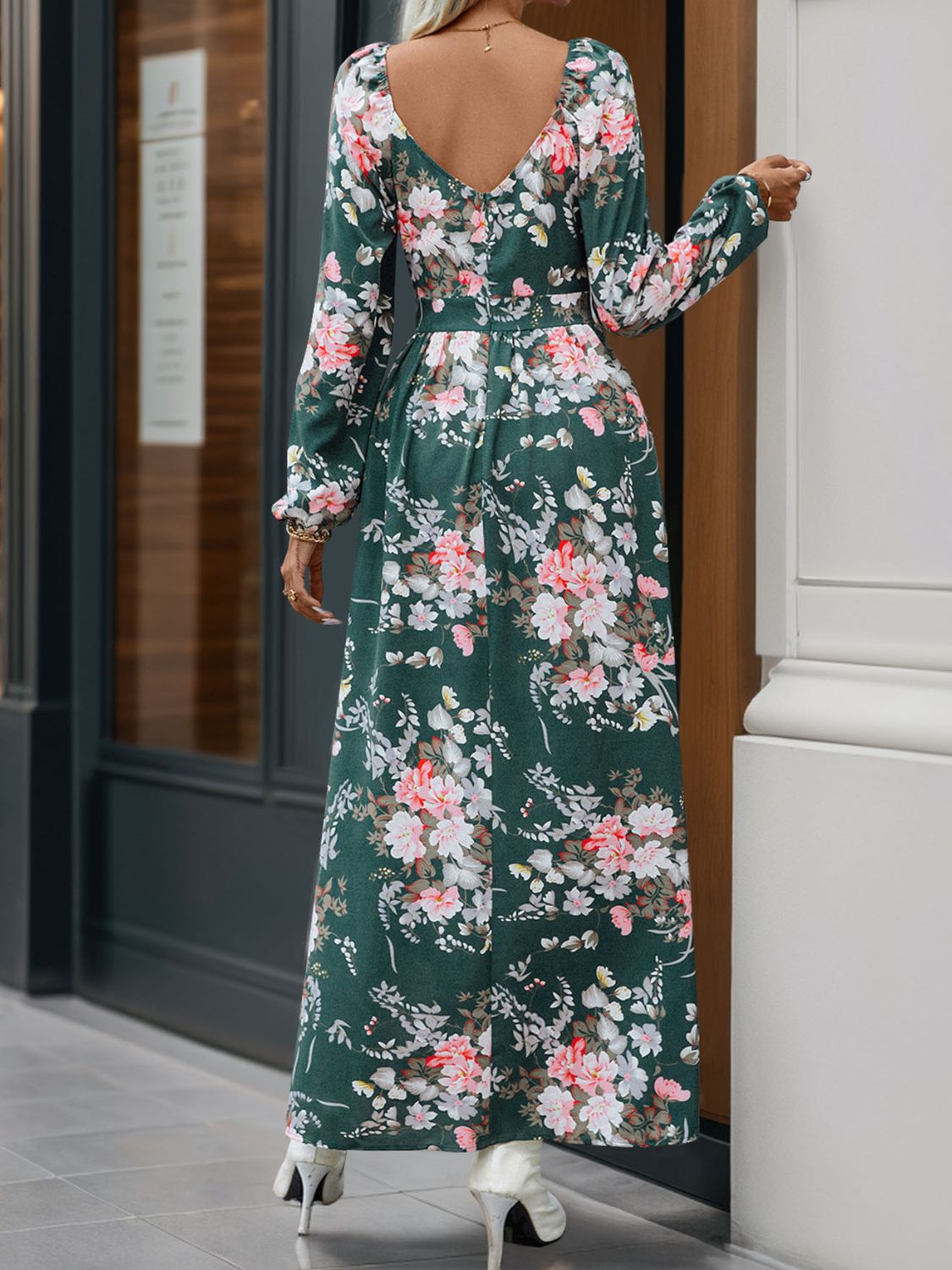 Long Sleeve Maxi Dress