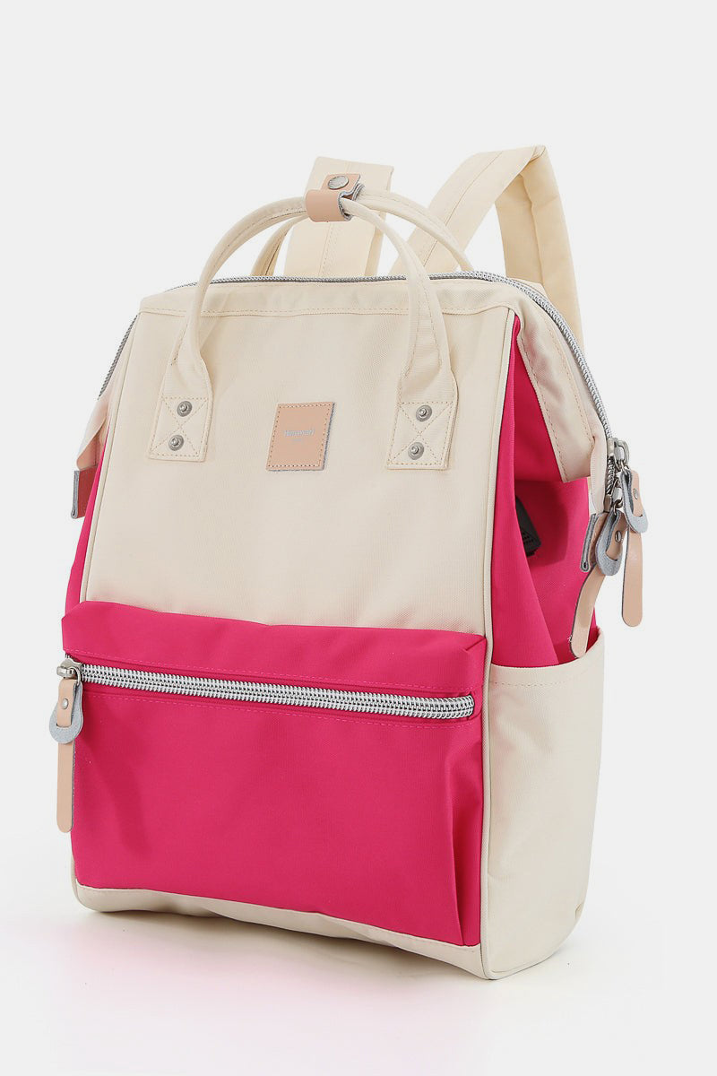 Women's Water Resistant Canvas Backpack Bag with Side Pockets