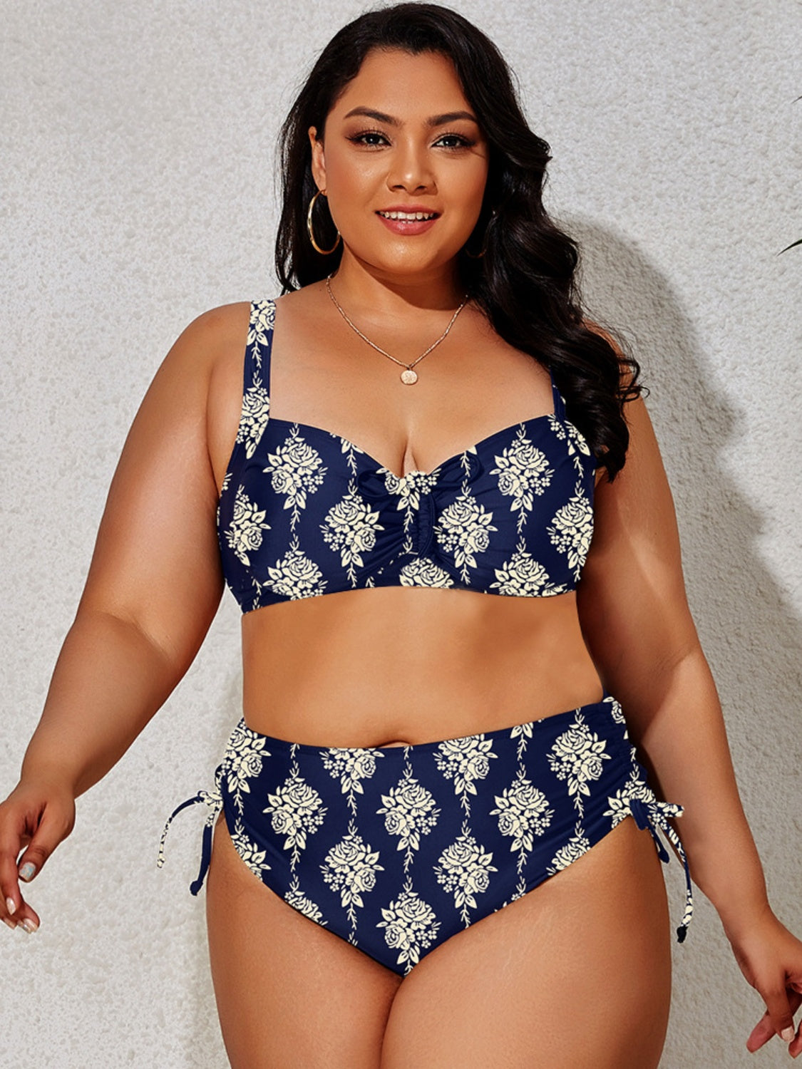 Plus Size Wide Strap Bikini