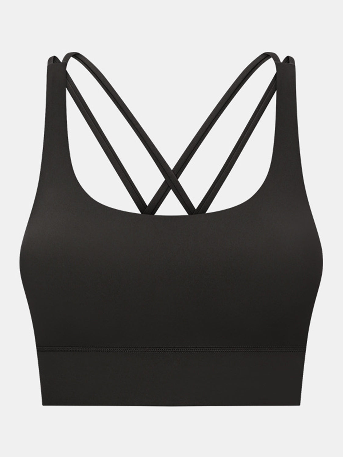 Crisscross Scoop Neck Active Yoga Tank