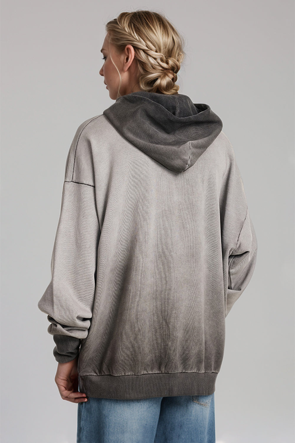 Long Sleeve Hoodie with Kangaroo Pocket