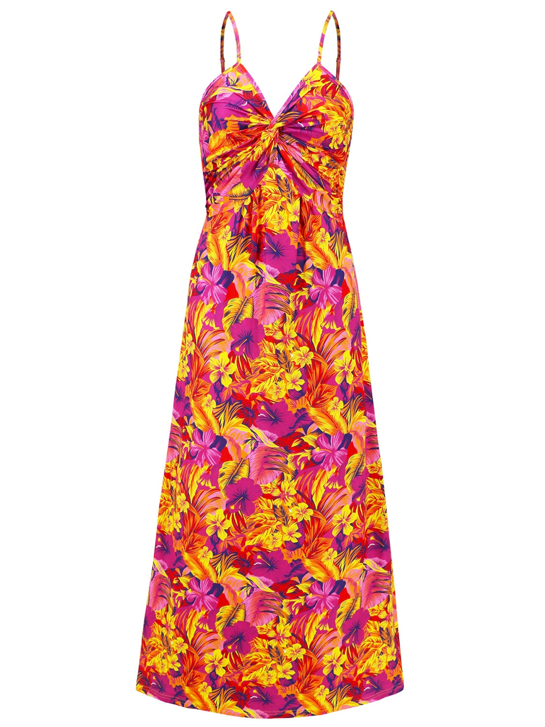 Tropical Vacation Maxi Resort Dress