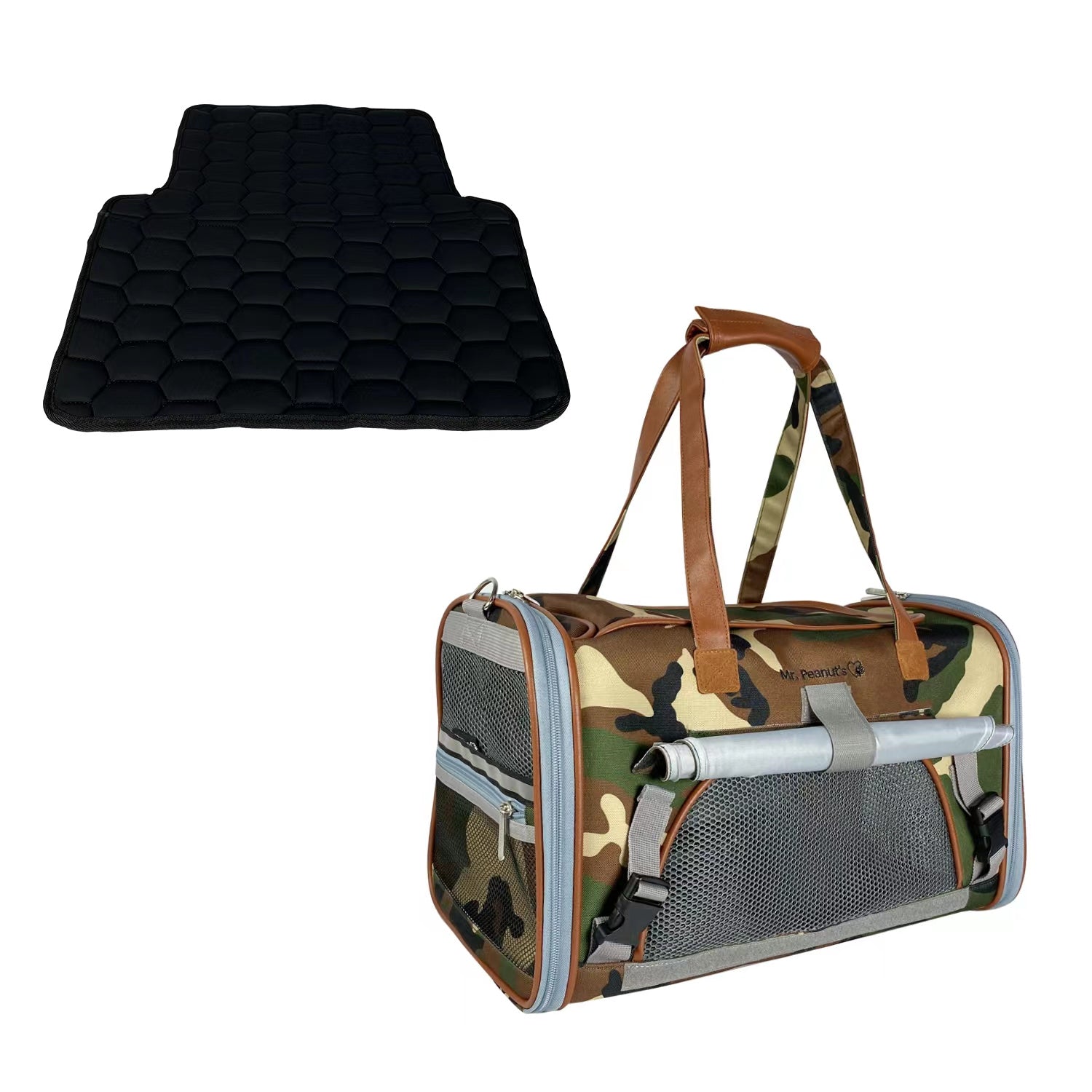 Tropical Standard Size Airline Compliant Expandable Pet Carrier
