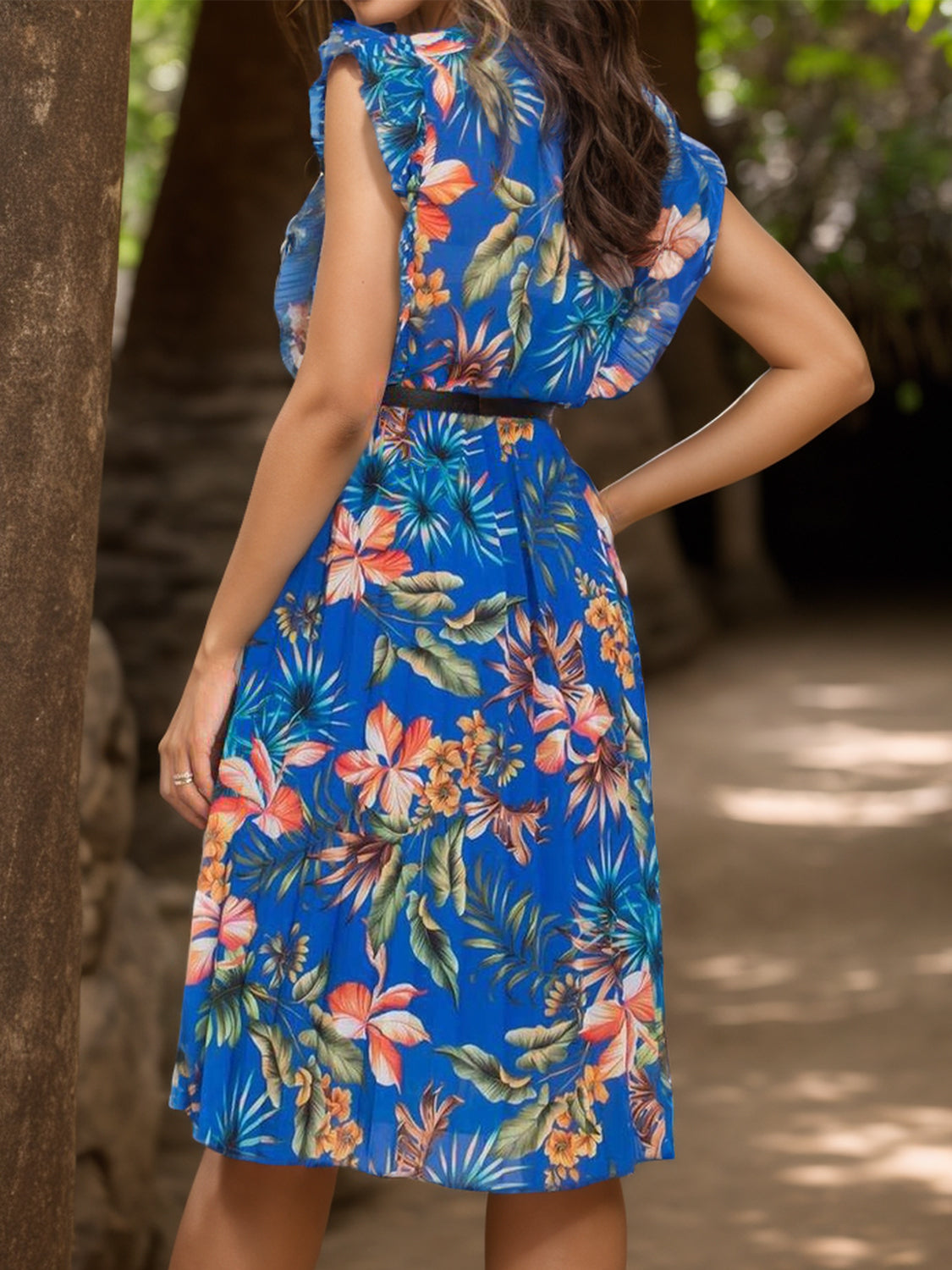 Classic Midi Vacation Dress