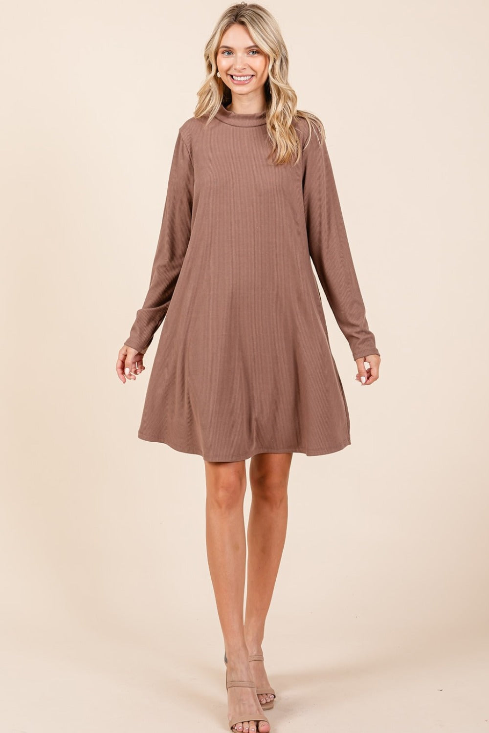 Long Sleeve Dress with Pockets