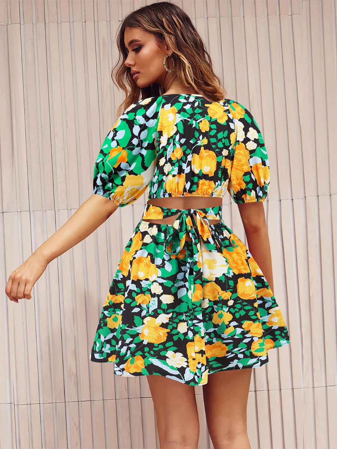 Mini Floral Summer Dress