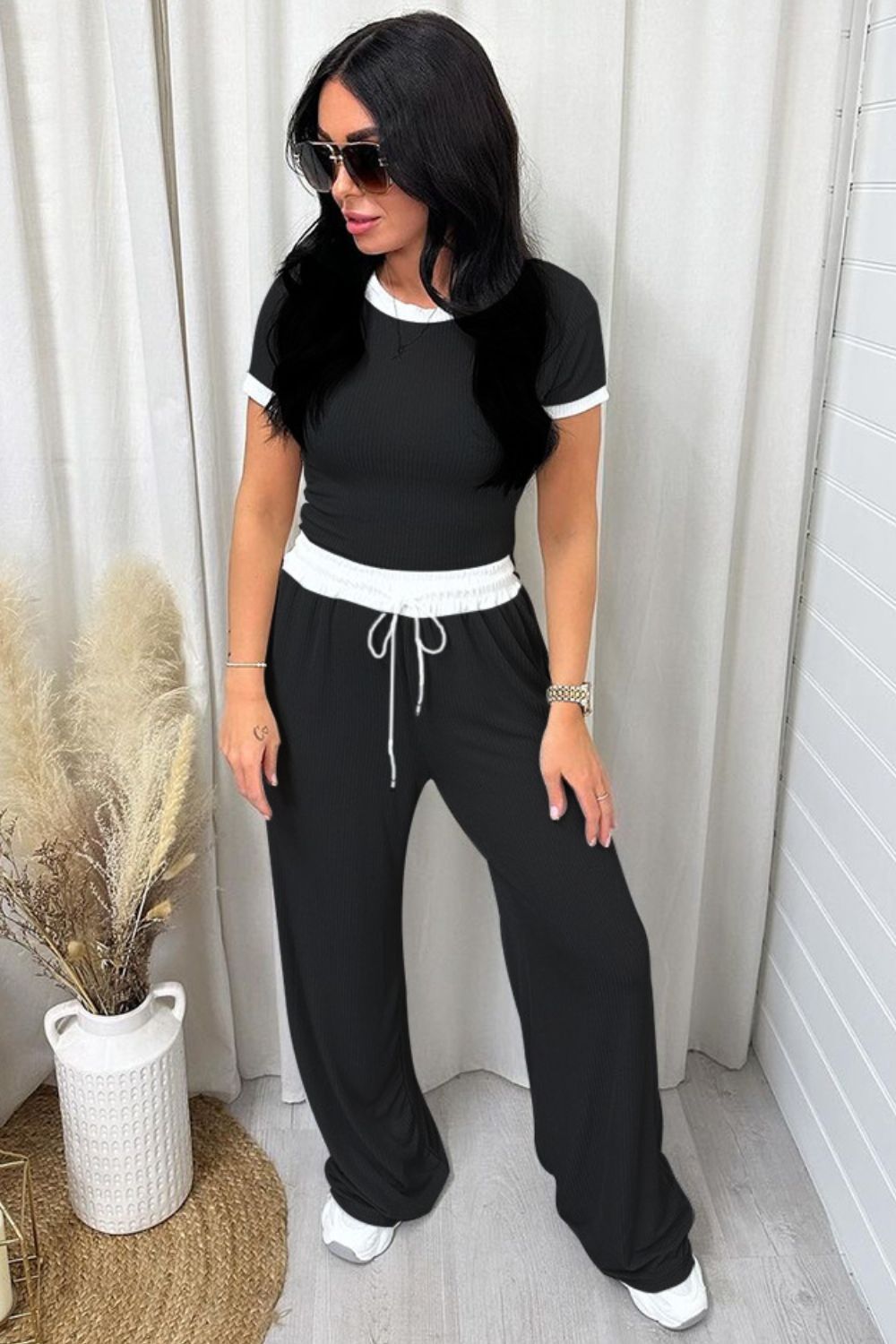 Travel Set Top and Pants Set