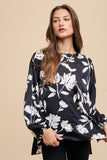 Balloon Sleeve Resort Blouse