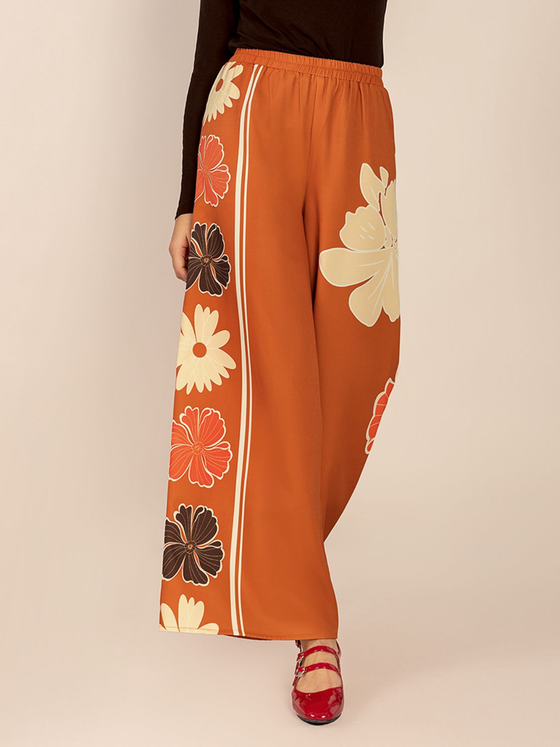 Floral Boho Wide Leg Resort Pants