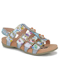 Giselle Bohemian Leather Sandals - Handcrafted