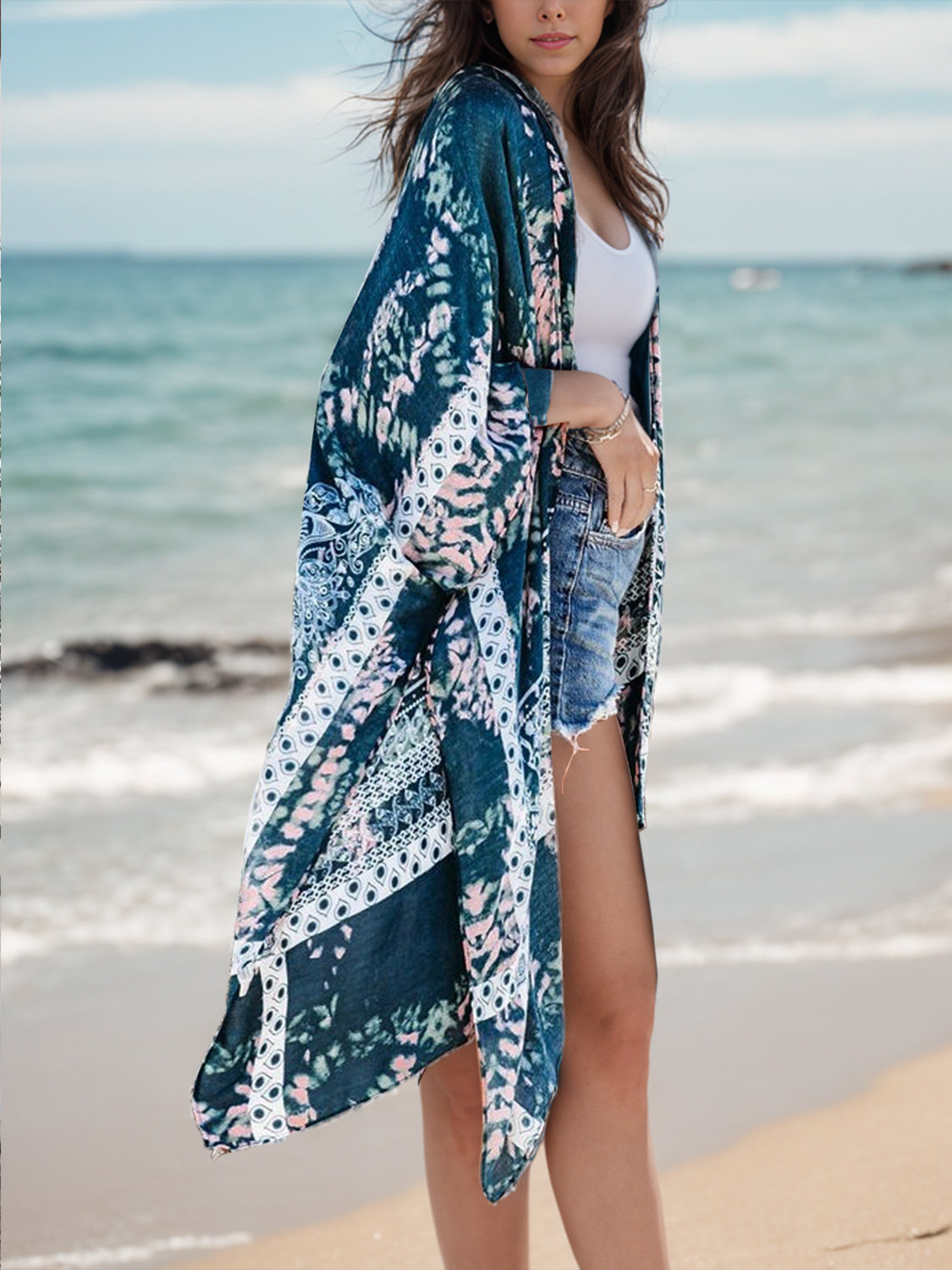 Beachy Women's Kimono