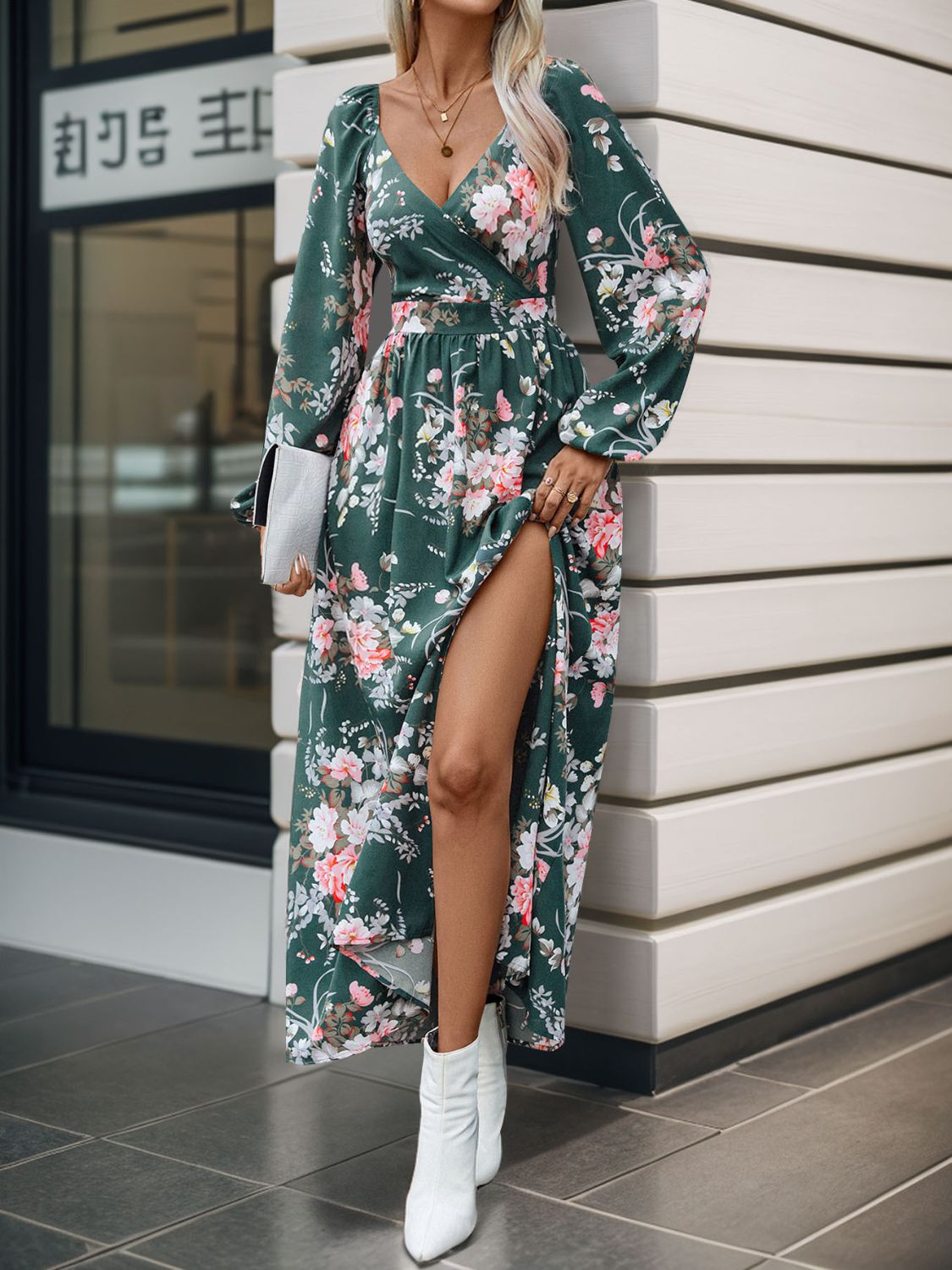 Long Sleeve Maxi Dress