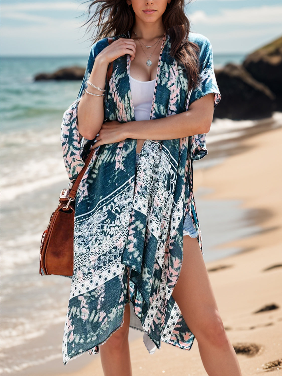 Beachy Women's Kimono