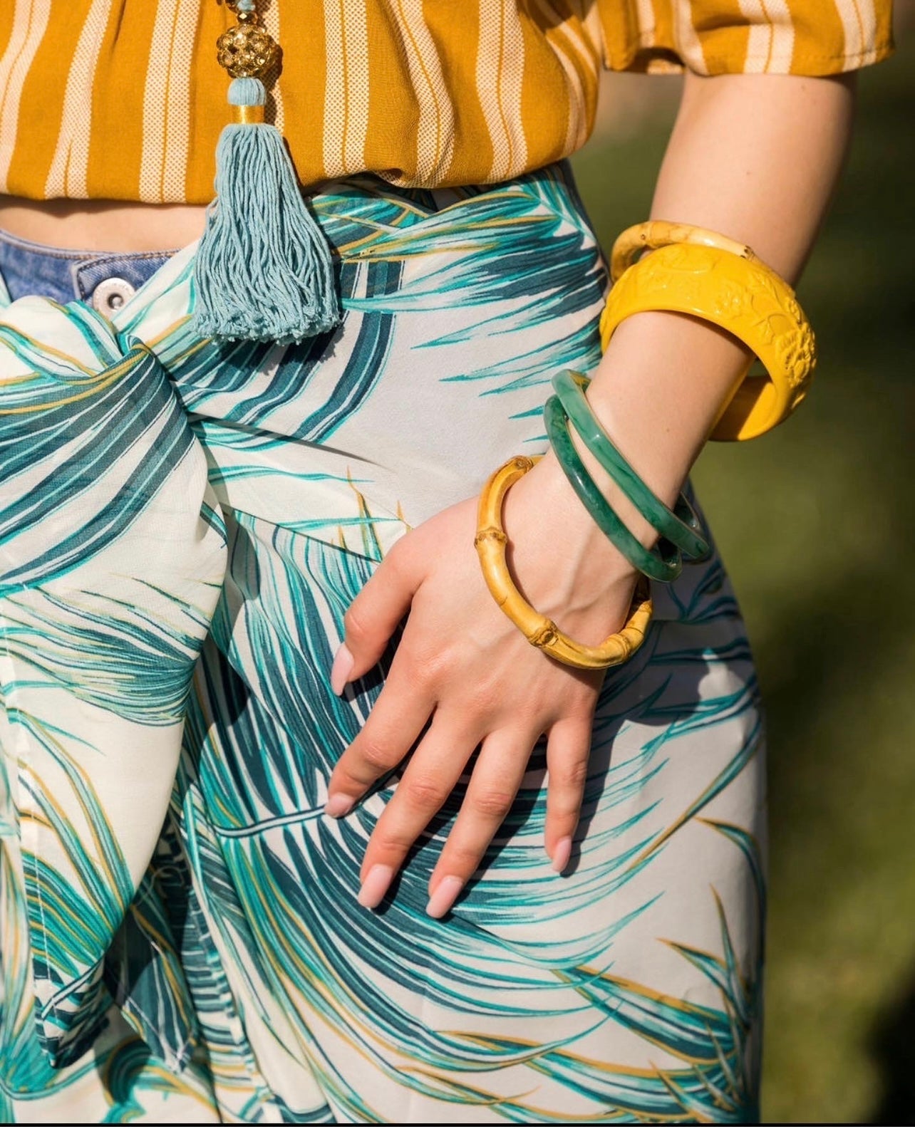 Maui Resort Sarong Scarf Artisan Designer