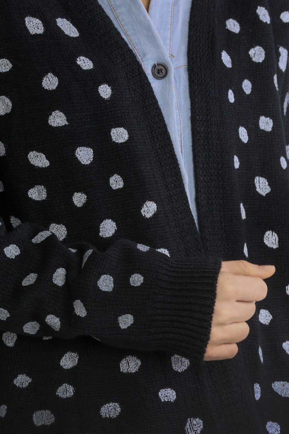 Polka Dot Cardigan