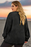 Plus Size Heart Sweatshirt