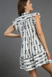 Full Size Mini A-Line Resort Bow Dress