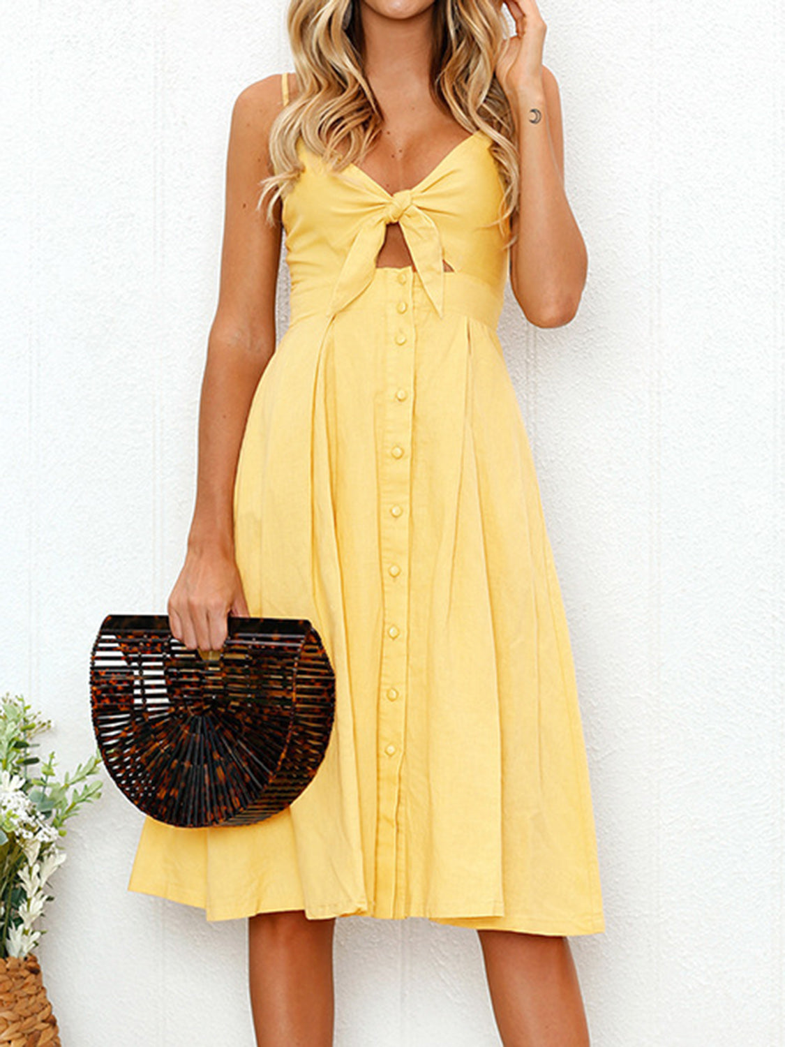 Sweetheart Neck Cami Resort Dress