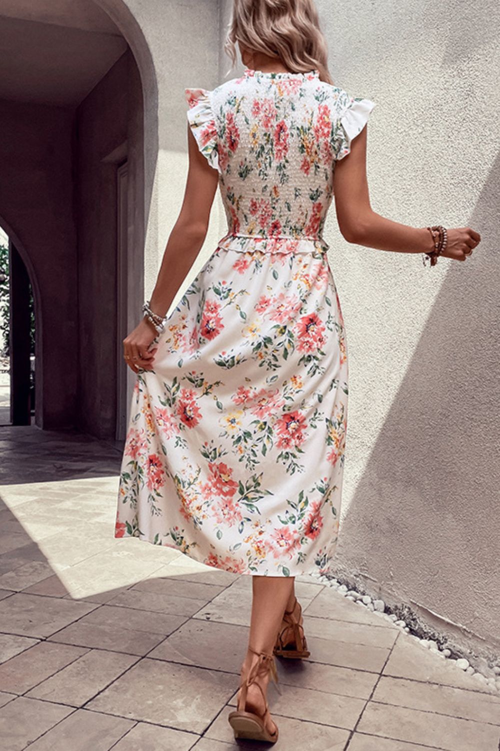 Butterfly Midi Summer Dress