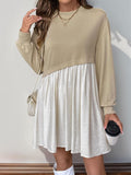 Trendy Long Sleeve Mini Dress