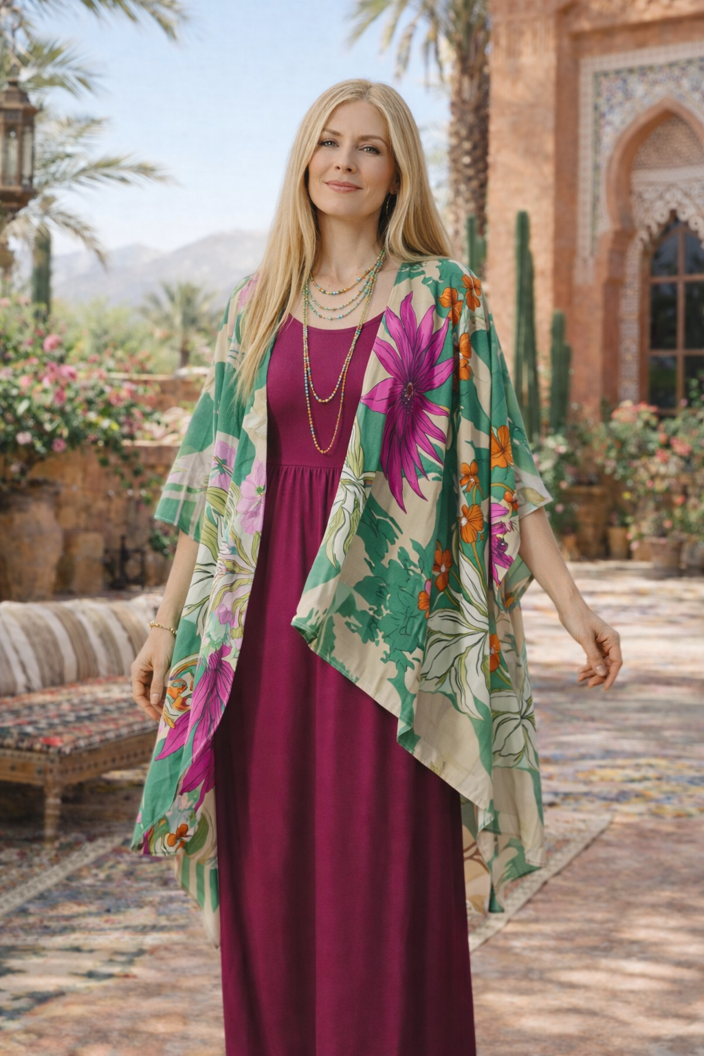 Paradise Resort Kimono Artisan Designer