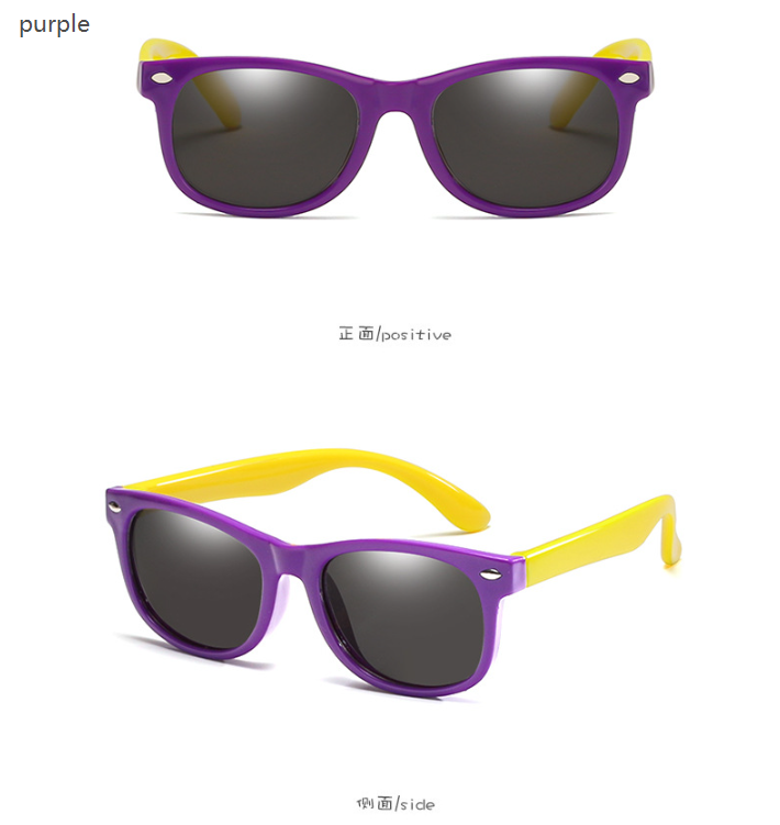 Kids Polarized Round Sunglasses