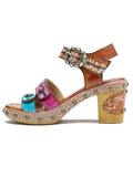 Velcro Adjustable Sandals - Handcrafted