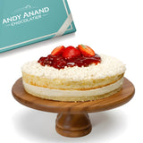 Sugar-Free White Chocolate Strawberry Cake, 2.5 lb