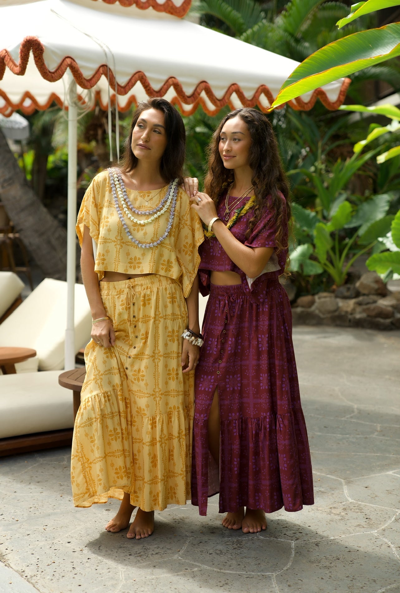 Mango Sunset Koko Hawaiian Resort Skirt