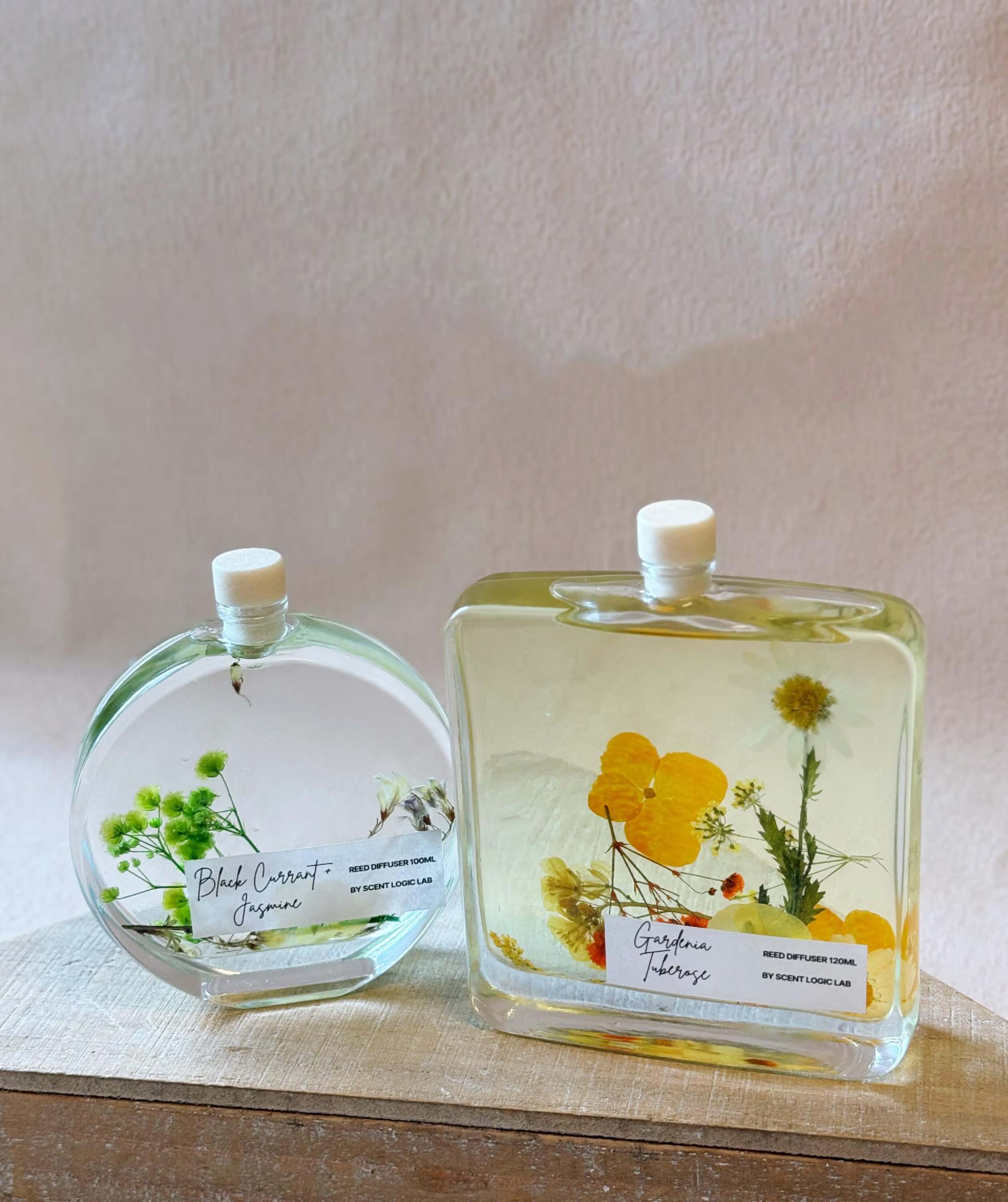 Handmade Botanical Reed Diffuser – 100ml real dried flowers!