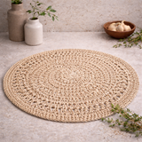 Handcrafted Malibu Natural Jute Fiber Placemats - 15"