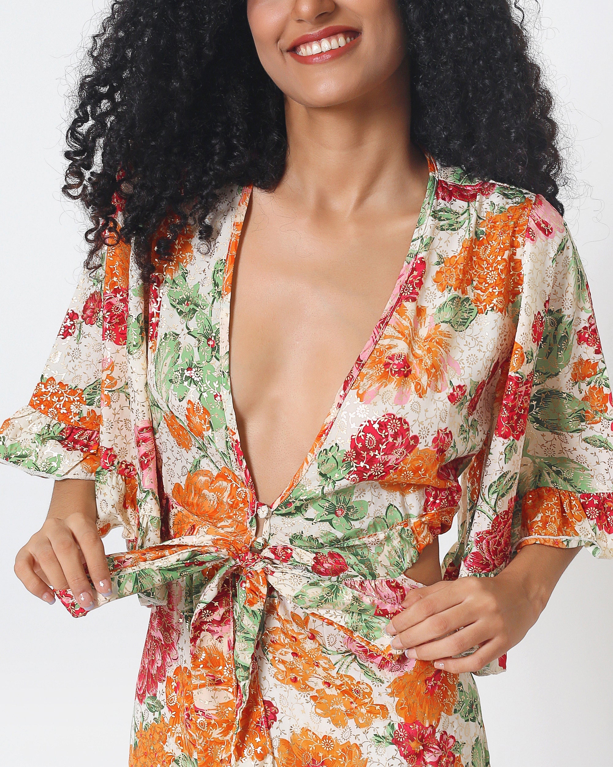 Cabo Resort Maxi Floral Dress