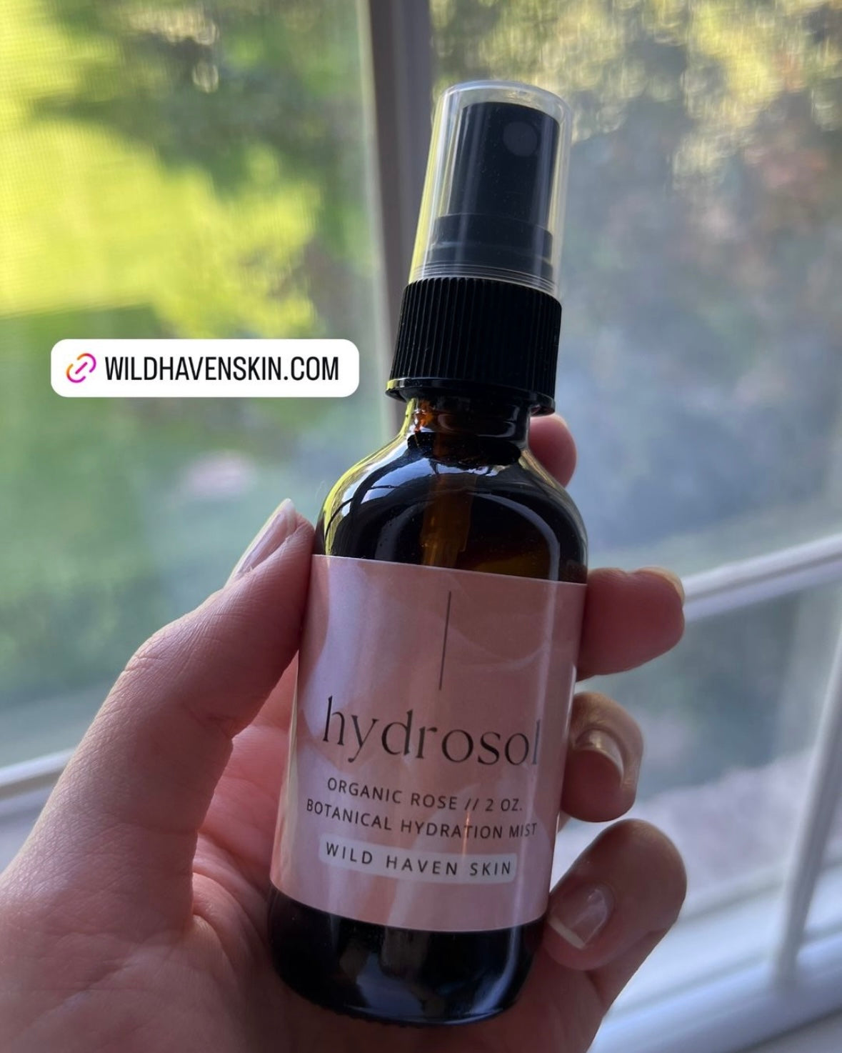 Organic ROSE HYDROSOL / botanical hydration mist