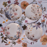 Polish Artisans California Garden Dessert Plates - Decorated by Hand